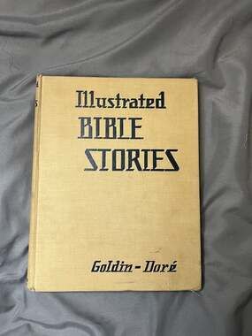 Vintage 1930 Illustrated Bible Stories by Hyman E. Goldin - Gustave Doré Illustr